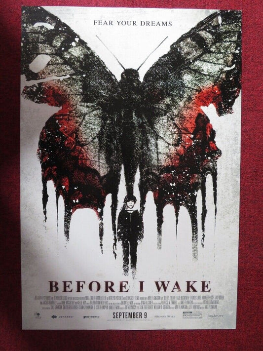 BEFORE I WAKE US ONE SHEET ROLLED POSTER KATE BOSWORTH THOMAS JANE 2016 Movie posters