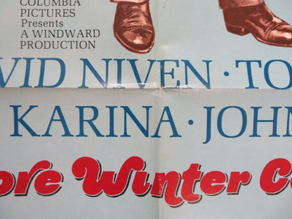 BEFORE WINTER COMES FOLDED US ONE SHEET POSTER ANTHONY QUAYLE 1969 Movie posters