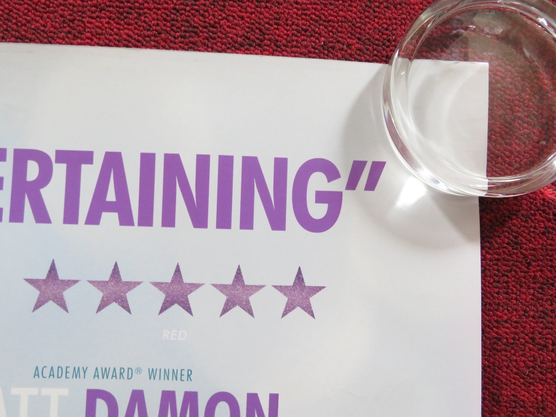 BEHIND THE CANDELABRA UK QUAD (30"x 40") ROLLED POSTER MICHAEL DOUGLAS 2013 Rendezvous Cinema Movie posters