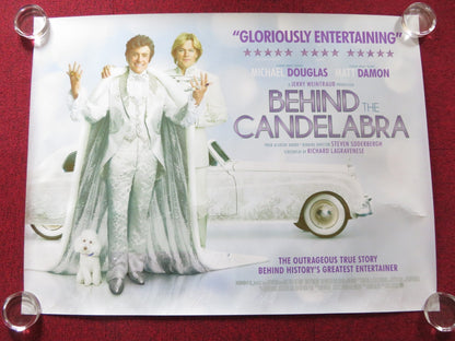 BEHIND THE CANDELABRA UK QUAD (30"x 40") ROLLED POSTER MICHAEL DOUGLAS 2013 Rendezvous Cinema Movie posters