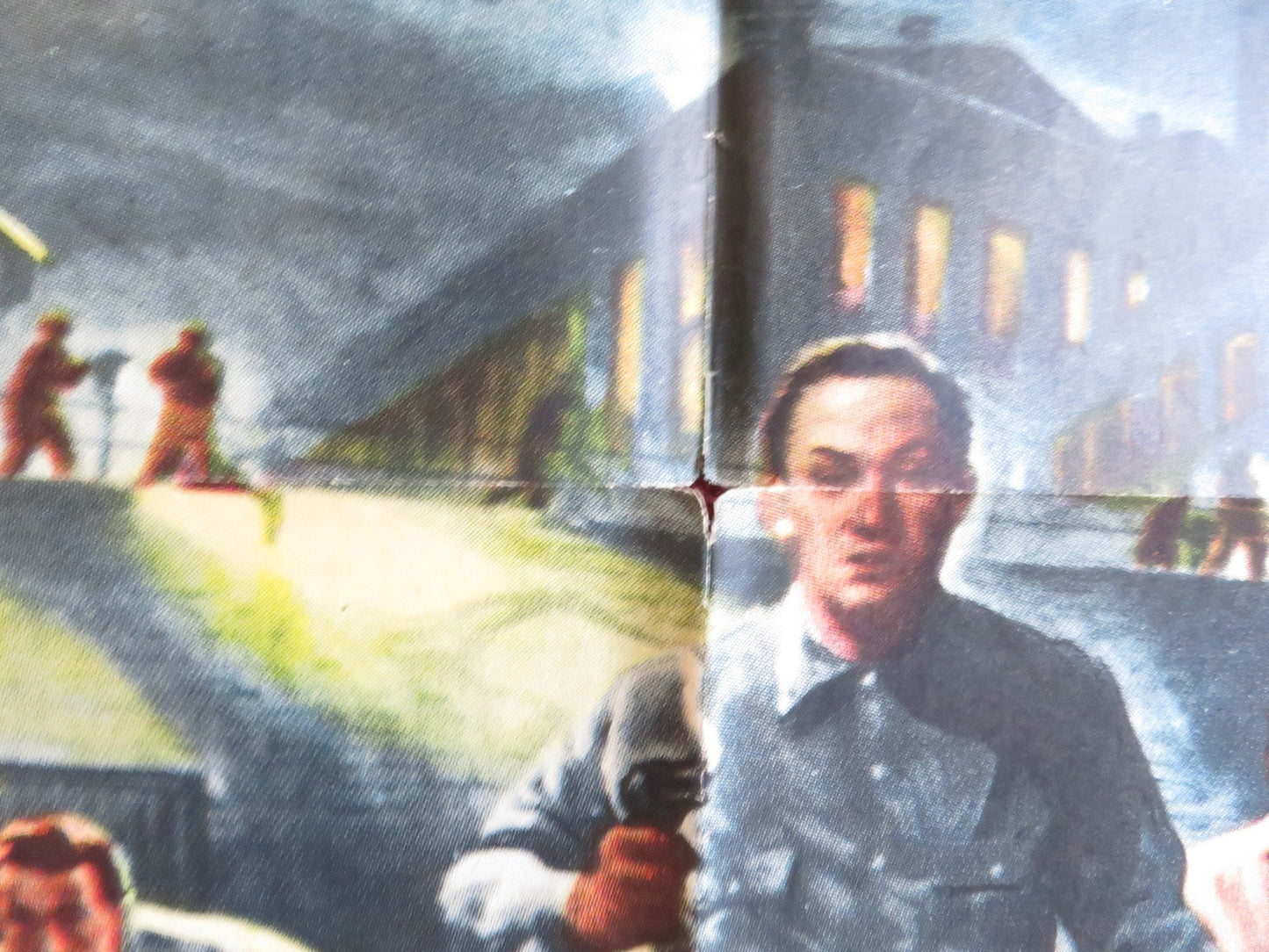 BEHIND THE HIGH WALL FOLDED US ONE SHEET POSTER TOM TULLY SYLVIA SIDNEY 1956 Rendezvous Cinema Movie posters