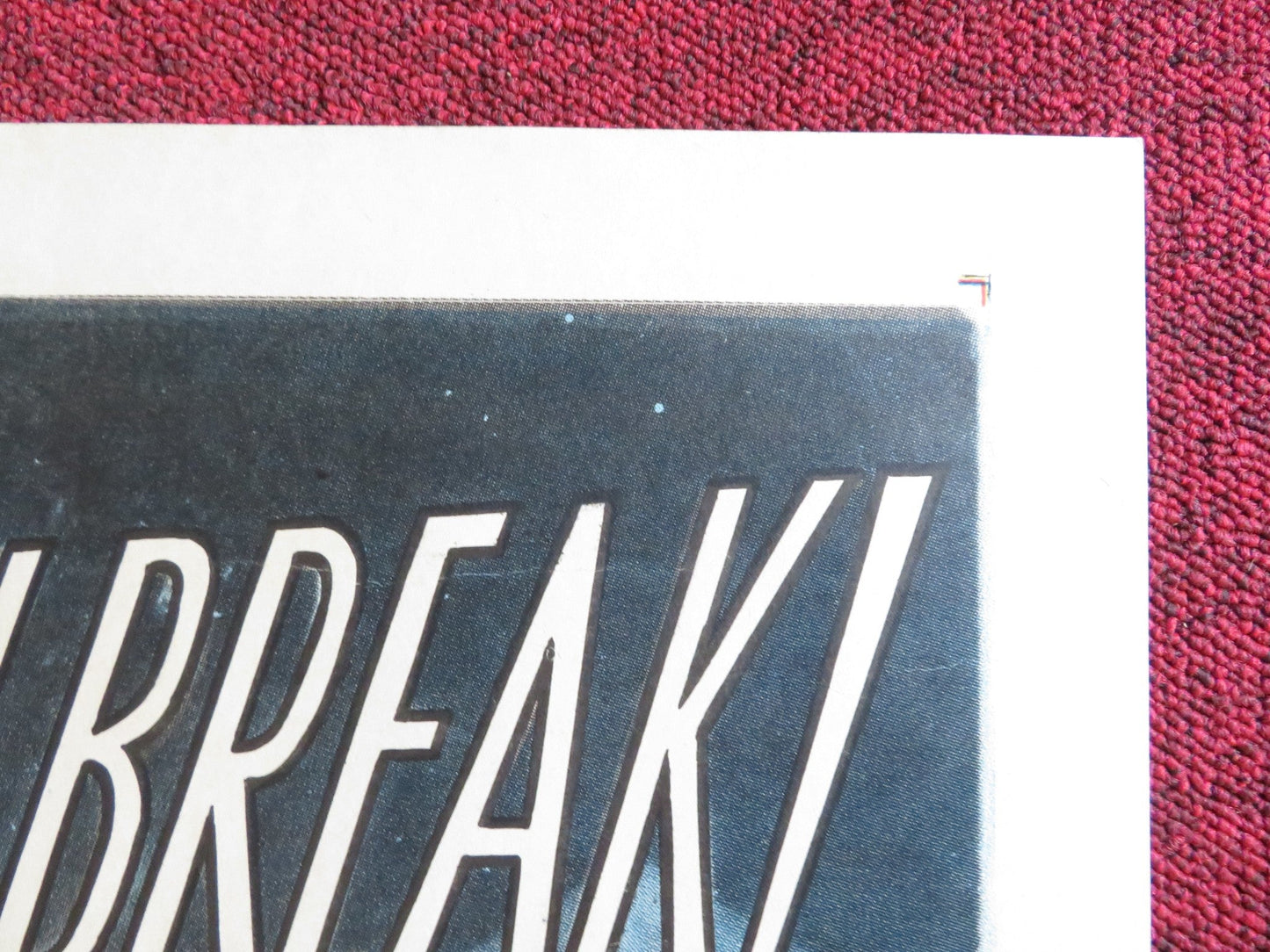 BEHIND THE HIGH WALL FOLDED US ONE SHEET POSTER TOM TULLY SYLVIA SIDNEY 1956 Rendezvous Cinema Movie posters