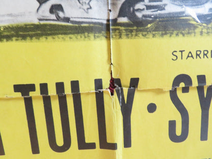 BEHIND THE HIGH WALL FOLDED US ONE SHEET POSTER TOM TULLY SYLVIA SIDNEY 1956 Rendezvous Cinema Movie posters