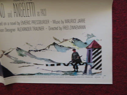 BEHOLD A PALEHORSE FOLDED US ONE SHEET POSTER GREGORY PECK ANTHONY QUINN 1964 Rendezvous Cinema Movie posters