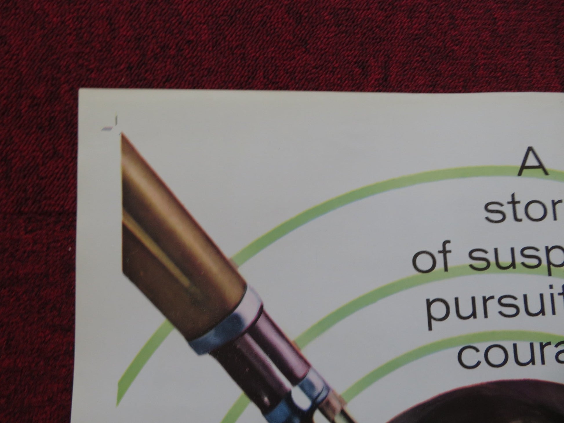 BEHOLD A PALEHORSE FOLDED US ONE SHEET POSTER GREGORY PECK ANTHONY QUINN 1964 Rendezvous Cinema Movie posters