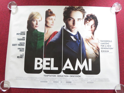 BEL AMI UK QUAD (30"x 40") ROLLED POSTER ROBERT PATTINSON UMA THURMAN 2012 Rendezvous Cinema Movie posters