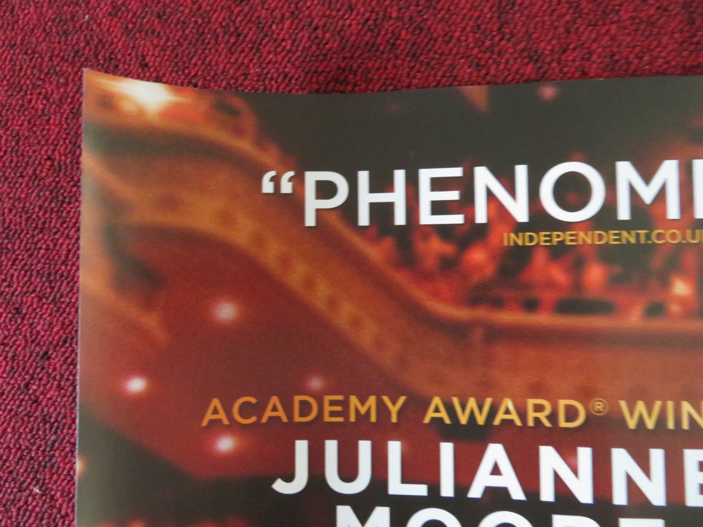 BEL CANTO UK QUAD (30"x 40") ROLLED POSTER JULIANNE MOORE KEN WATANABE 2018 Rendezvous Cinema Movie posters