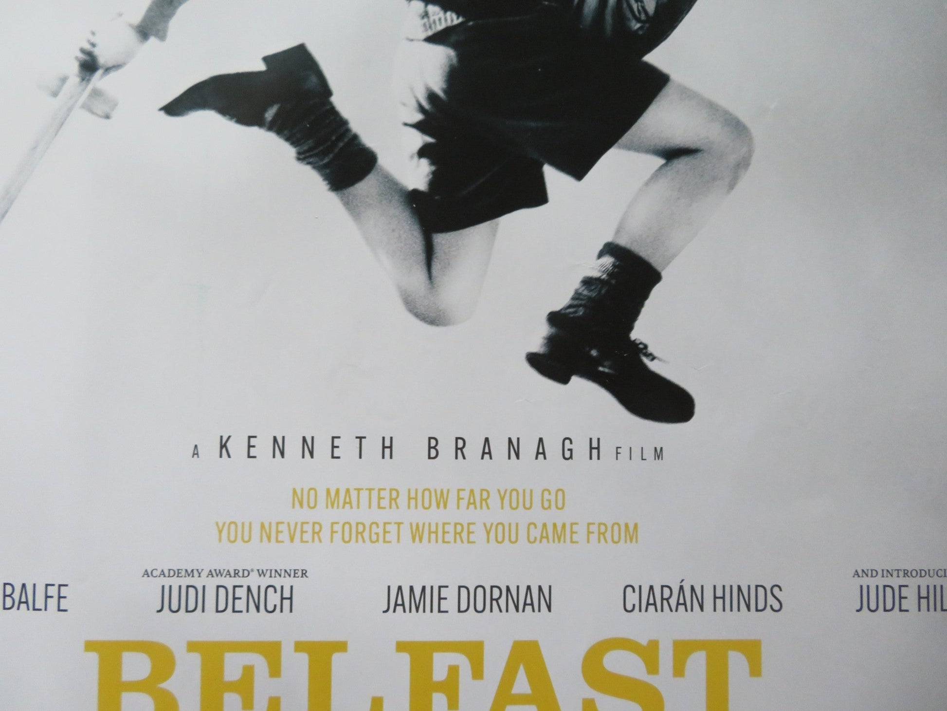 BELFAST UK QUAD (30"x 40") ROLLED POSTER JUDY DENCH JAMIE DORNAN 2021 Rendezvous Cinema Movie posters