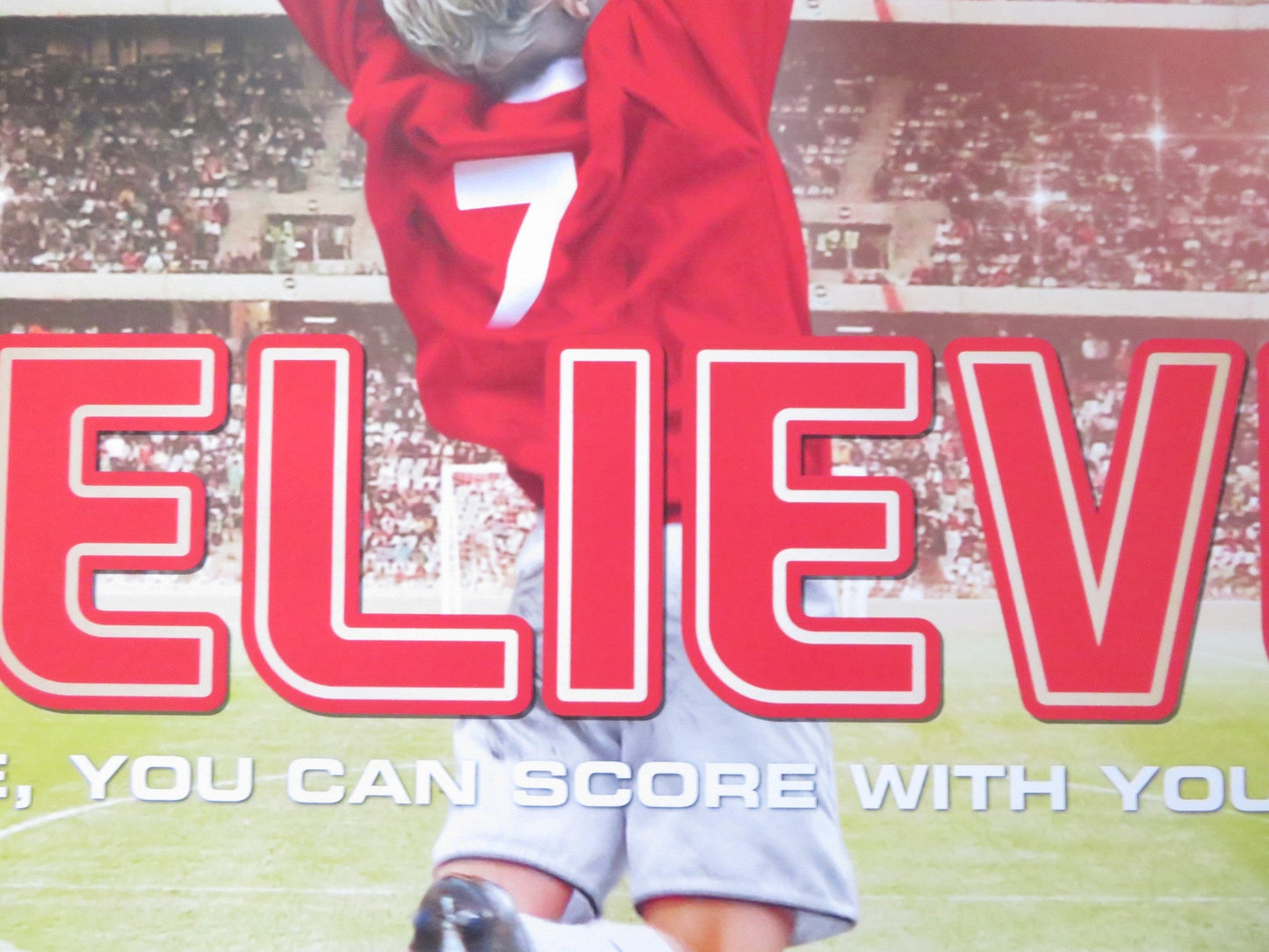 BELIEVE UK QUAD (30"x 40") ROLLED POSTER BRIAN COX NATASCHA MCELHONE 2013 Rendezvous Cinema Movie posters