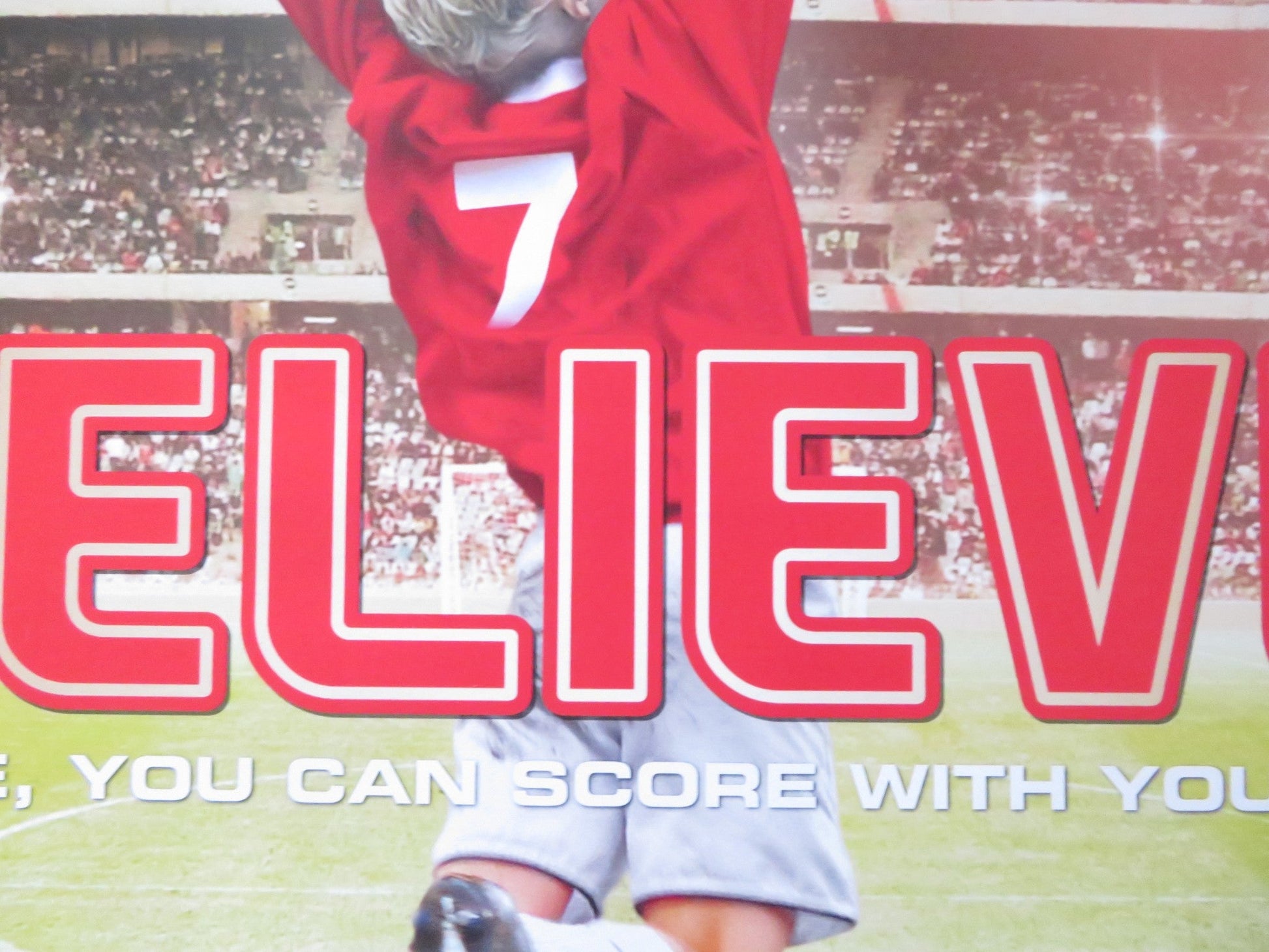 BELIEVE UK QUAD (30"x 40") ROLLED POSTER BRIAN COX NATASCHA MCELHONE 2013 Rendezvous Cinema Movie posters