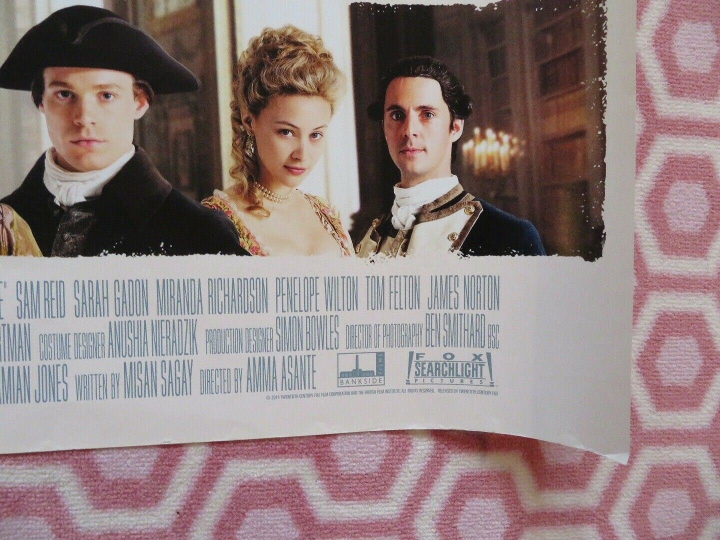 BELLE QUAD (30"x 40") ROLLED POSTER GUGU MBATHA - RAW TOM WILSON 2013 Rendezvous Cinema Movie posters