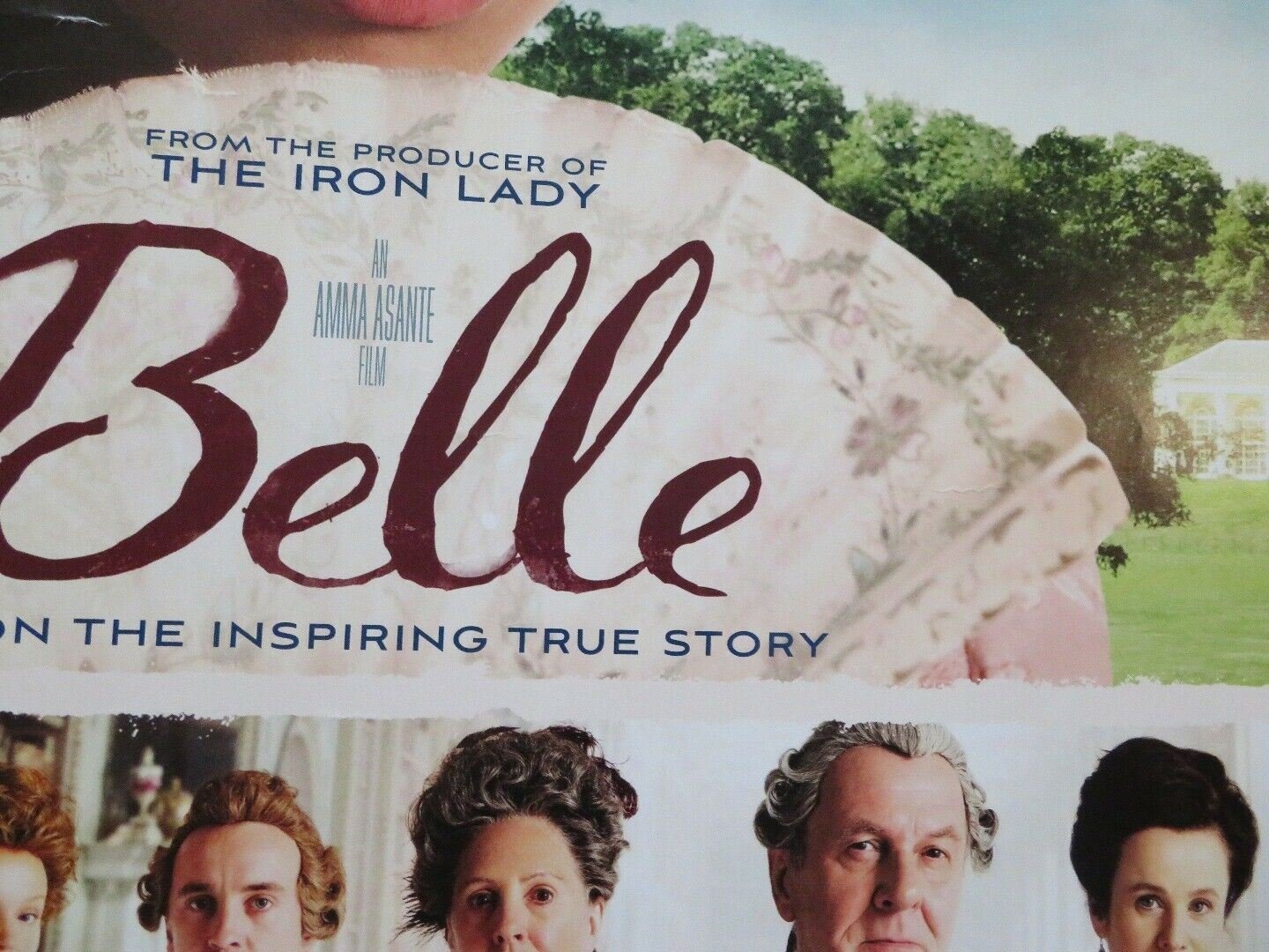 BELLE QUAD (30"x 40") ROLLED POSTER GUGU MBATHA - RAW TOM WILSON 2013 Rendezvous Cinema Movie posters