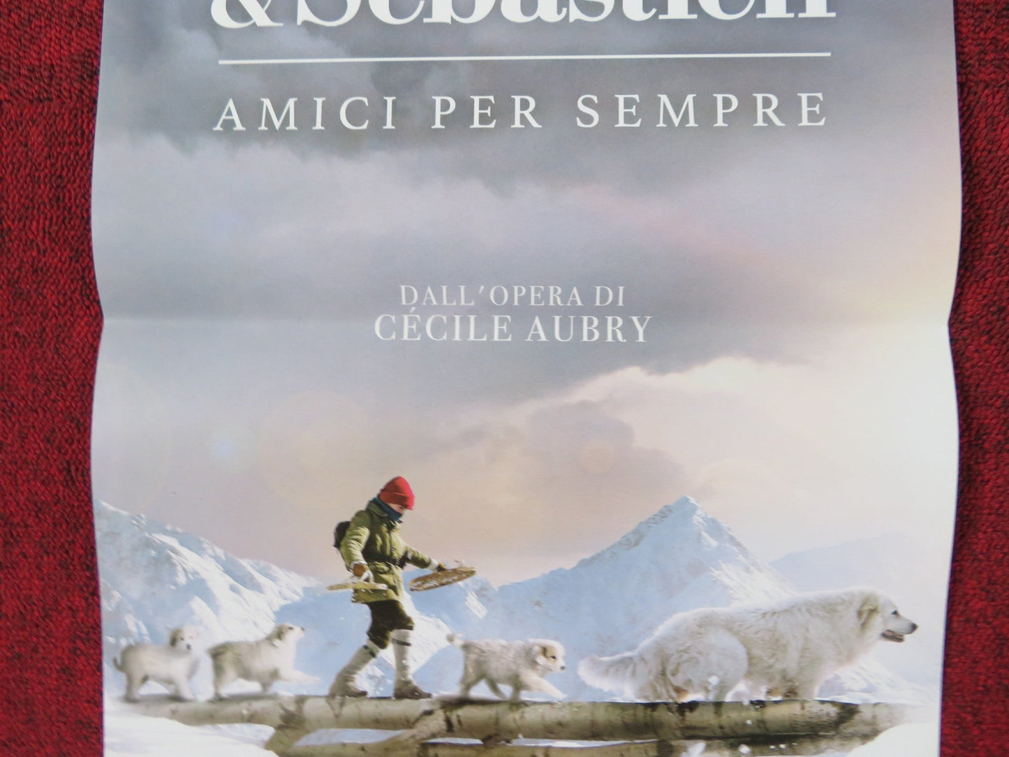 BELLE & SEBASTIEN - b ITALIAN LOCANDINA POSTER FELIX BOSSUET TCHEKY KARYO 2013 Rendezvous Cinema Movie posters