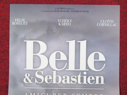 BELLE & SEBASTIEN - b ITALIAN LOCANDINA POSTER FELIX BOSSUET TCHEKY KARYO 2013 Rendezvous Cinema Movie posters
