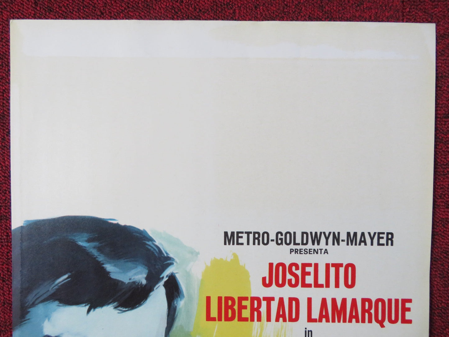 BELLO RECUERDO ITALIAN LOCANDINA POSTER JOSELITO LIBERTAD LAMARQUE 1961 Rendezvous Cinema Movie posters