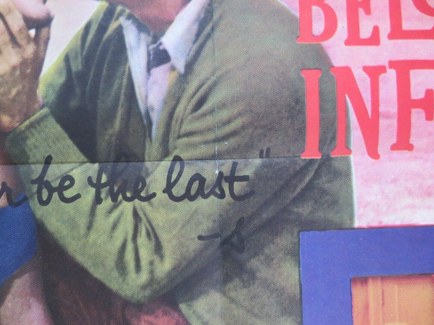 BELOVED INFIDEL FOLDED US ONE SHEET POSTER GREGORY PECK DEBORAH KERR 1959 Movie posters