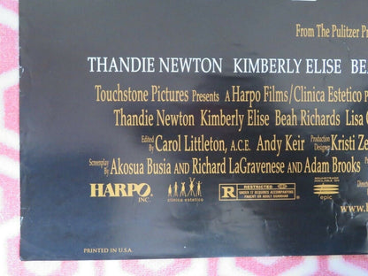 BELOVED US ONE SHEET POSTER 1988 OPRAH WINFREY DANNY GLOVER 1988 Movie posters