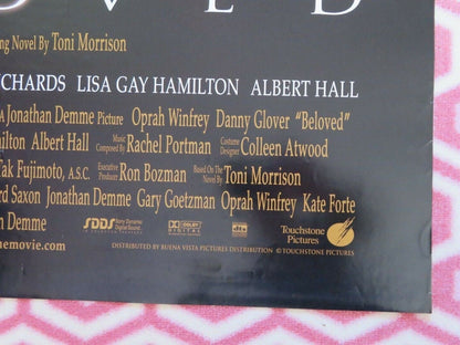 BELOVED US ONE SHEET POSTER 1988 OPRAH WINFREY DANNY GLOVER 1988 Movie posters