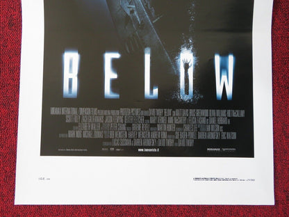 BELOW ITALIAN LOCANDINA (27.5"x13") POSTER DAVID TWOHY MATT DAVIS 2002 Movie posters