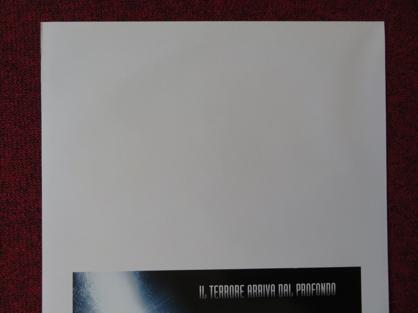 BELOW ITALIAN LOCANDINA (27.5"x13") POSTER DAVID TWOHY MATT DAVIS 2002 Movie posters