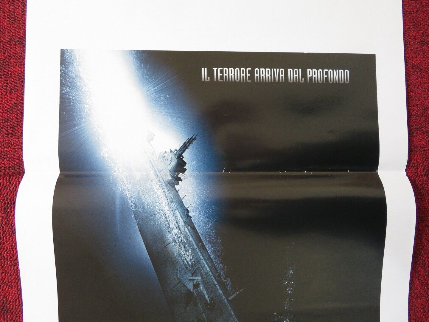 BELOW ITALIAN LOCANDINA (27.5"x13") POSTER DAVID TWOHY MATT DAVIS 2002 Movie posters