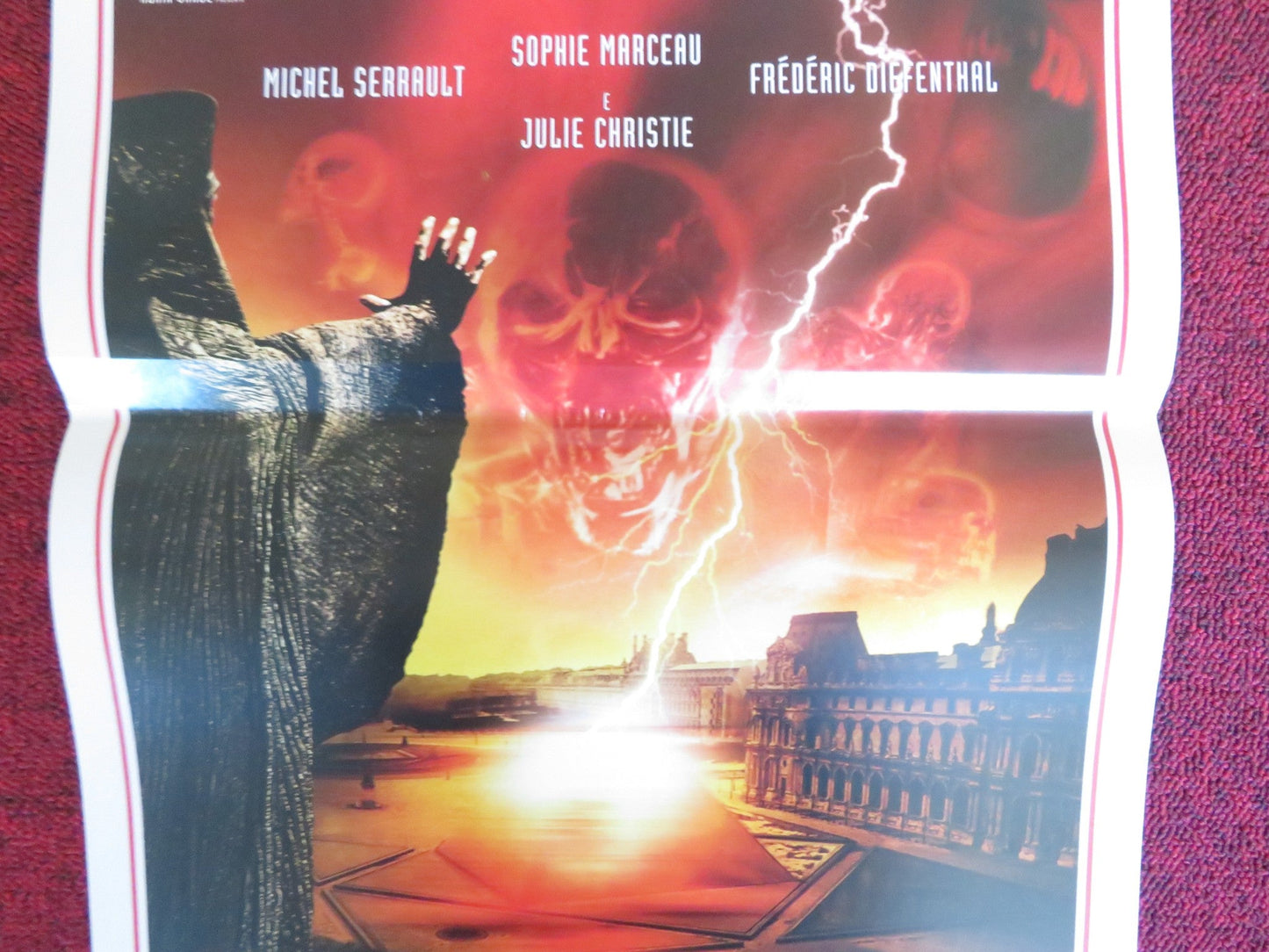 BELPHEGOR: PHANTOM OF THE LOUVRE ITALIAN LOCANDINA POSTER SOPHIE MARCEAU 2001 Rendezvous Cinema Movie posters