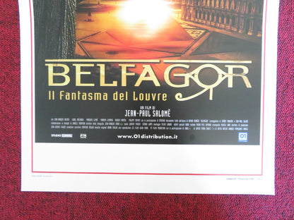 BELPHEGOR: PHANTOM OF THE LOUVRE ITALIAN LOCANDINA POSTER SOPHIE MARCEAU 2001 Rendezvous Cinema Movie posters