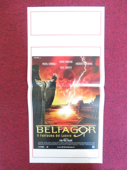 BELPHEGOR: PHANTOM OF THE LOUVRE ITALIAN LOCANDINA POSTER SOPHIE MARCEAU 2001 Rendezvous Cinema Movie posters