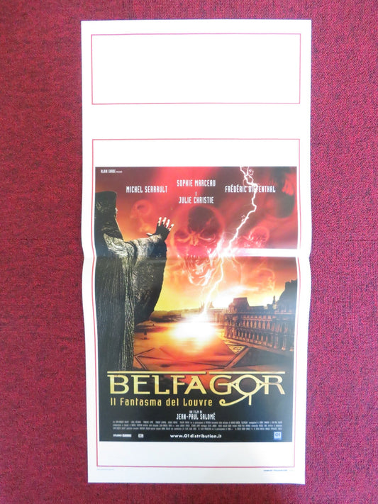 BELPHEGOR: PHANTOM OF THE LOUVRE ITALIAN LOCANDINA POSTER SOPHIE MARCEAU 2001 Rendezvous Cinema Movie posters