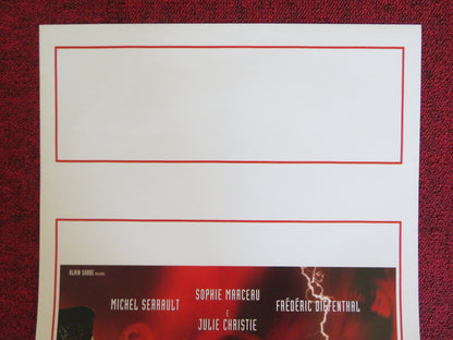 BELPHEGOR: PHANTOM OF THE LOUVRE ITALIAN LOCANDINA POSTER SOPHIE MARCEAU 2001 Rendezvous Cinema Movie posters