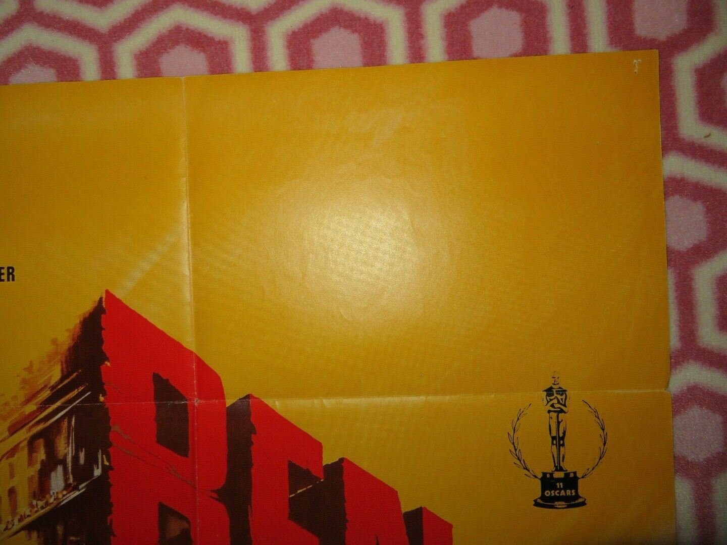 BEN HUR GERMAN A1 (33"x 23") POSTER CHARLTON HESTON WILLIAM WYLER 1959 Movie posters