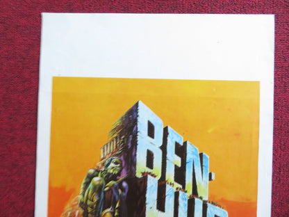 BEN HUR ITALIAN LOCANDINA POSTER CHARLTON HESTON JACK HAWKINS 1980s Rendezvous Cinema Movie posters