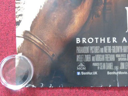 BEN - HUR UK QUAD ROLLED POSTER JACK HUSTON TOBY KEBBELL 2016 Rendezvous Cinema Movie posters