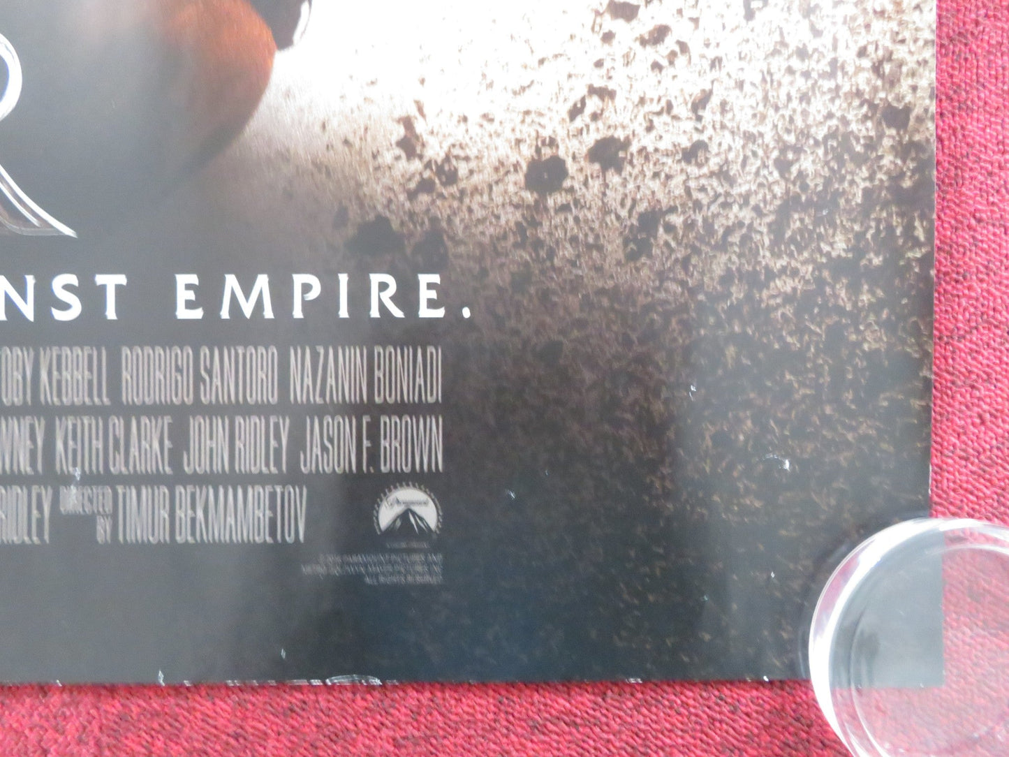 BEN - HUR UK QUAD ROLLED POSTER JACK HUSTON TOBY KEBBELL 2016 Rendezvous Cinema Movie posters