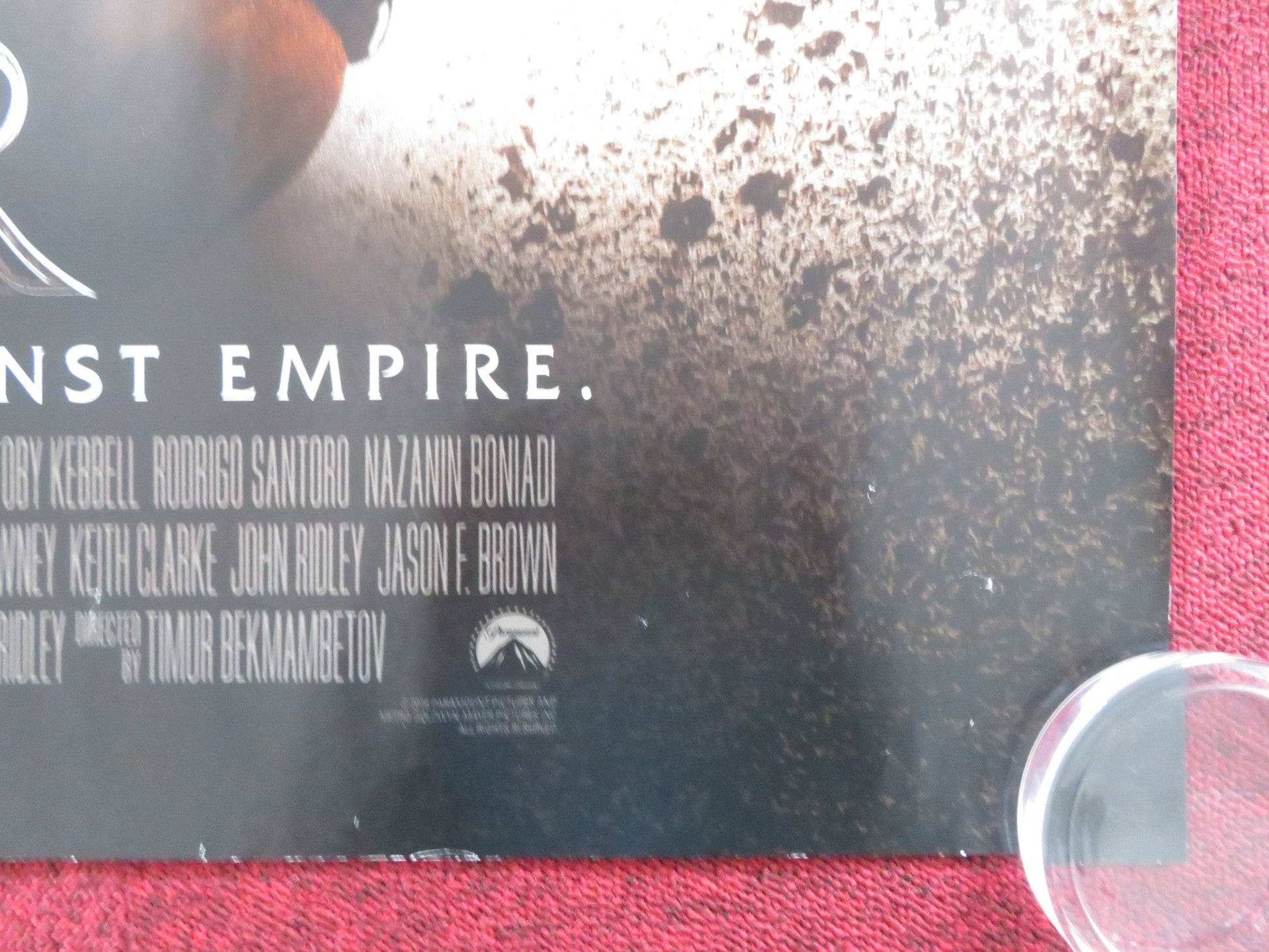 BEN - HUR UK QUAD ROLLED POSTER JACK HUSTON TOBY KEBBELL 2016 Rendezvous Cinema Movie posters