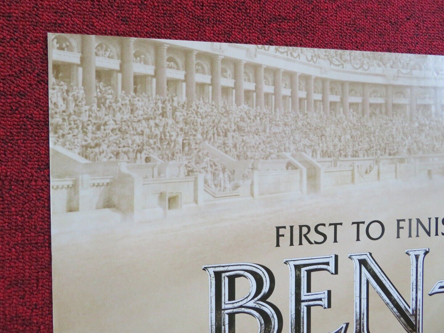 BEN - HUR US ONE SHEET ROLLED POSTER JACK HUSTON 2016 Movie posters