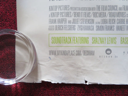 BEND IT LIKE BECKHAM UK QUAD ROLLED POSTER KEIRA KNIGHTLEY PARMINDER NAGRA 2002 Rendezvous Cinema Movie posters