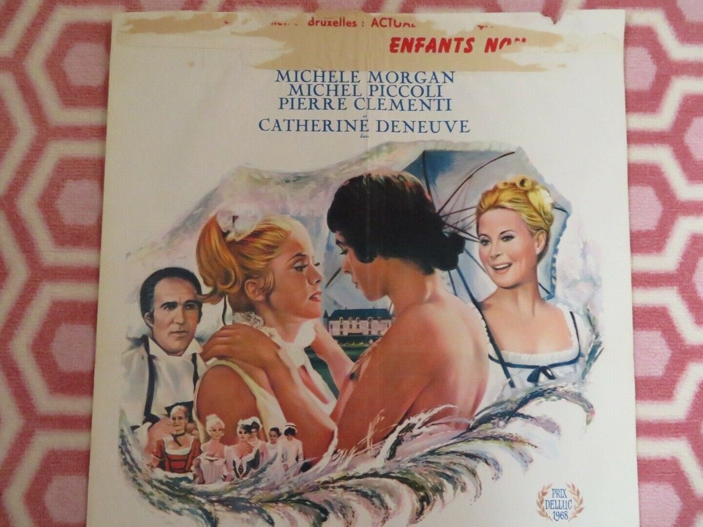 BENJAMIN/ The Diary of an Innocent Boy BELGIUM (20"x 14") POSTER 1968 Movie posters