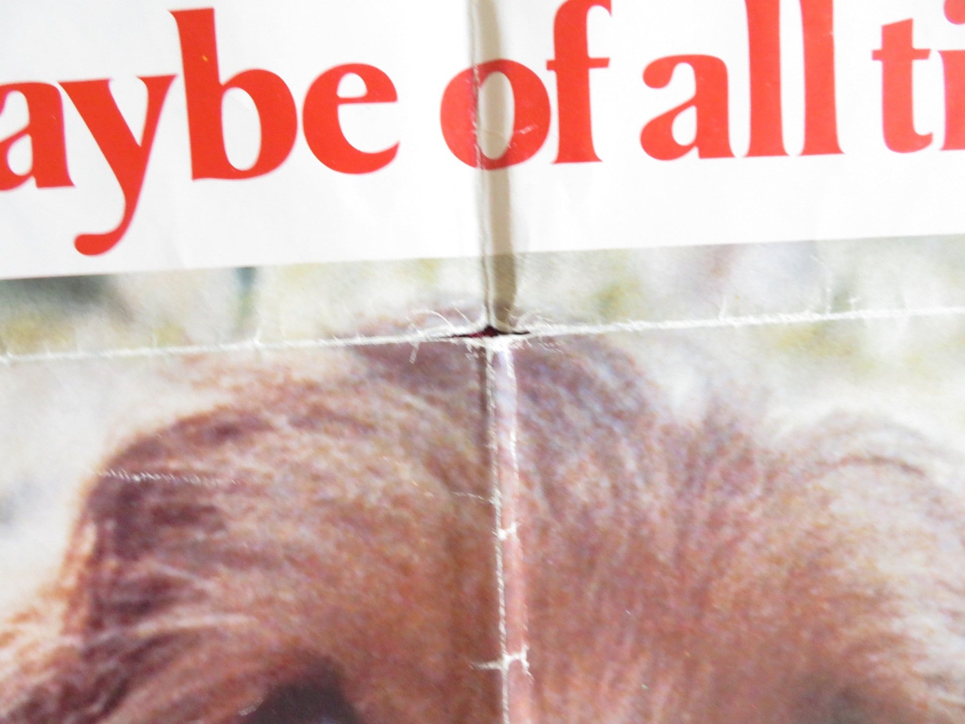 BENJI FOLDED US ONE SHEET POSTER PETER BRECK CHRISTOPHER CONNELLY 1975 Rendezvous Cinema Movie posters