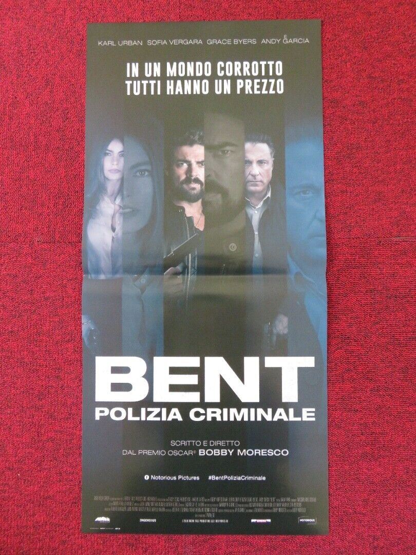 BENT ITALIAN LOCANDINA (26.5"x12.5") POSTER KARL URBAN ANDY GARCIA G BYERS '18 Rendezvous Cinema Movie posters