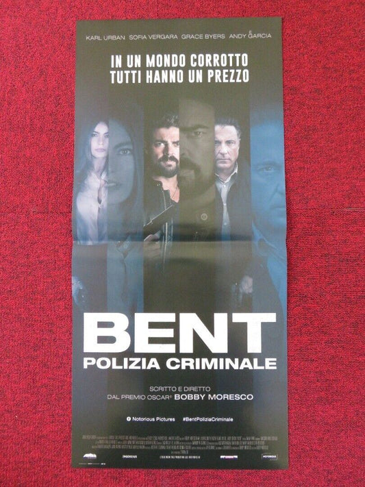 BENT ITALIAN LOCANDINA (26.5"x12.5") POSTER KARL URBAN ANDY GARCIA G BYERS '18 Rendezvous Cinema Movie posters