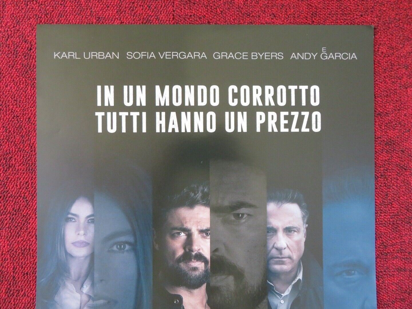 BENT ITALIAN LOCANDINA (26.5"x12.5") POSTER KARL URBAN ANDY GARCIA G BYERS '18 Rendezvous Cinema Movie posters