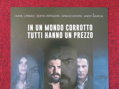 BENT ITALIAN LOCANDINA (26.5"x12.5") POSTER KARL URBAN ANDY GARCIA G BYERS '18 Rendezvous Cinema Movie posters