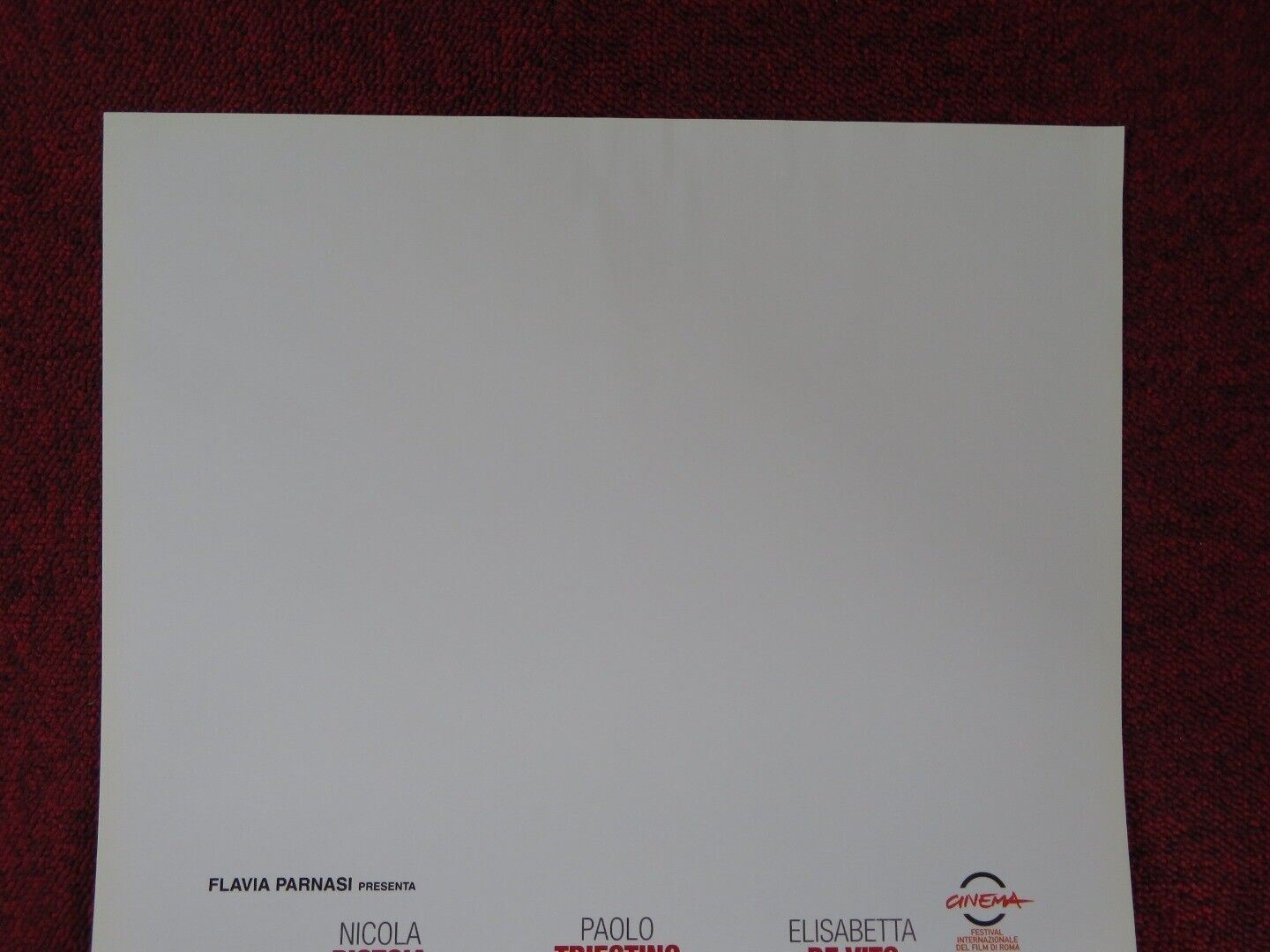 BENUR UN GLADIATORE IN AFFITTO ITALIAN LOCANDINA (27.5"x13") POSTER 2012 Movie posters