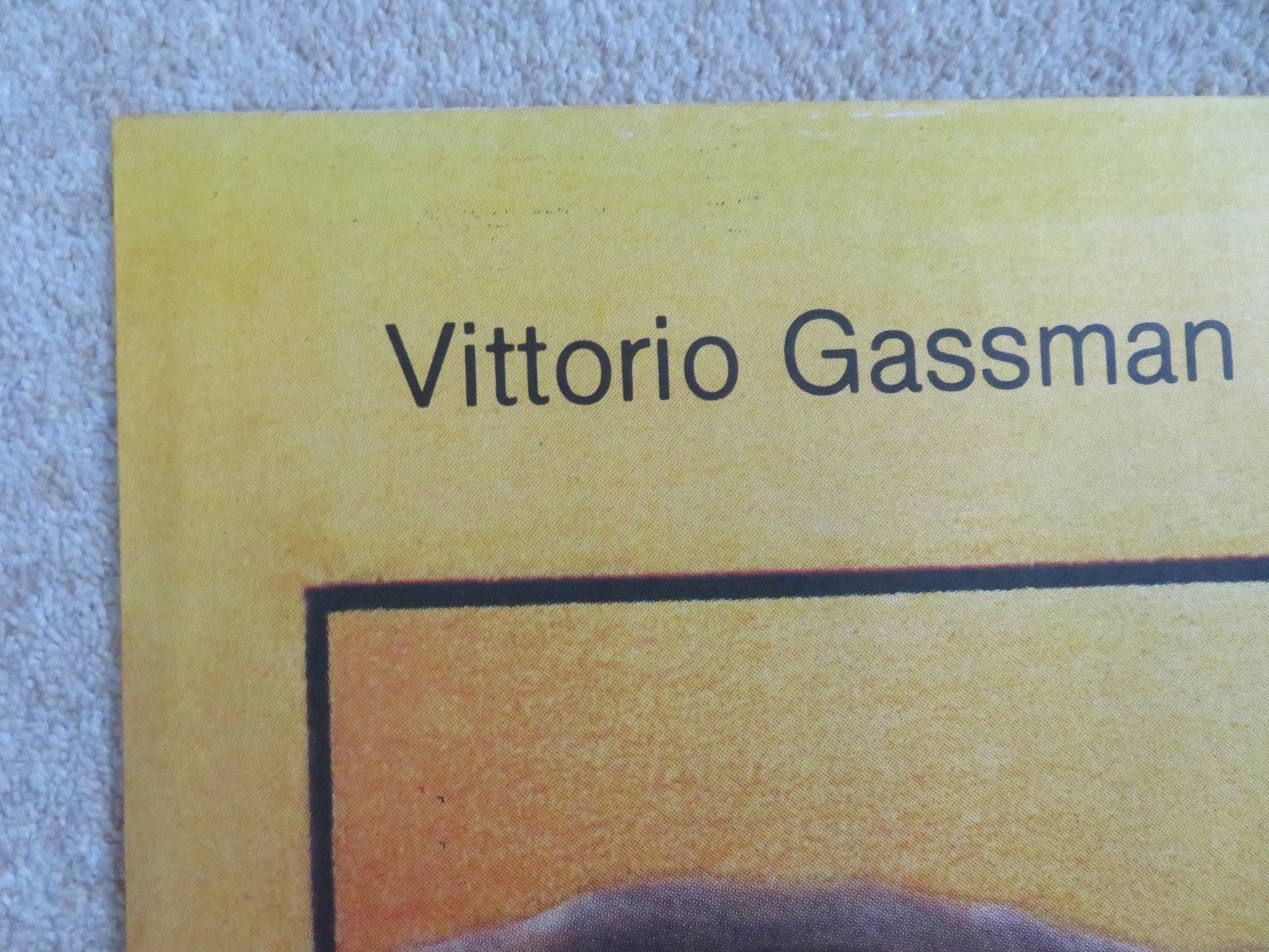 BENVENUTA ITALIAN 2 FOGLIO POSTER FANNY ARDANT VITTORIO GASSMAN 1983 Rendezvous Cinema Movie posters