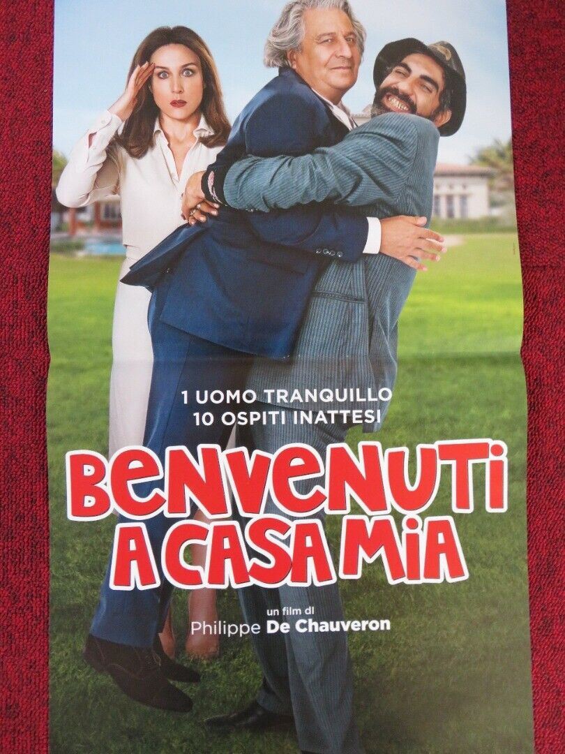 BENVENUTI ACASAMIA ITALIAN LOCANDINA (27"x12.5") POSTER CHRISTIAN CLAVIER 2017 Movie posters