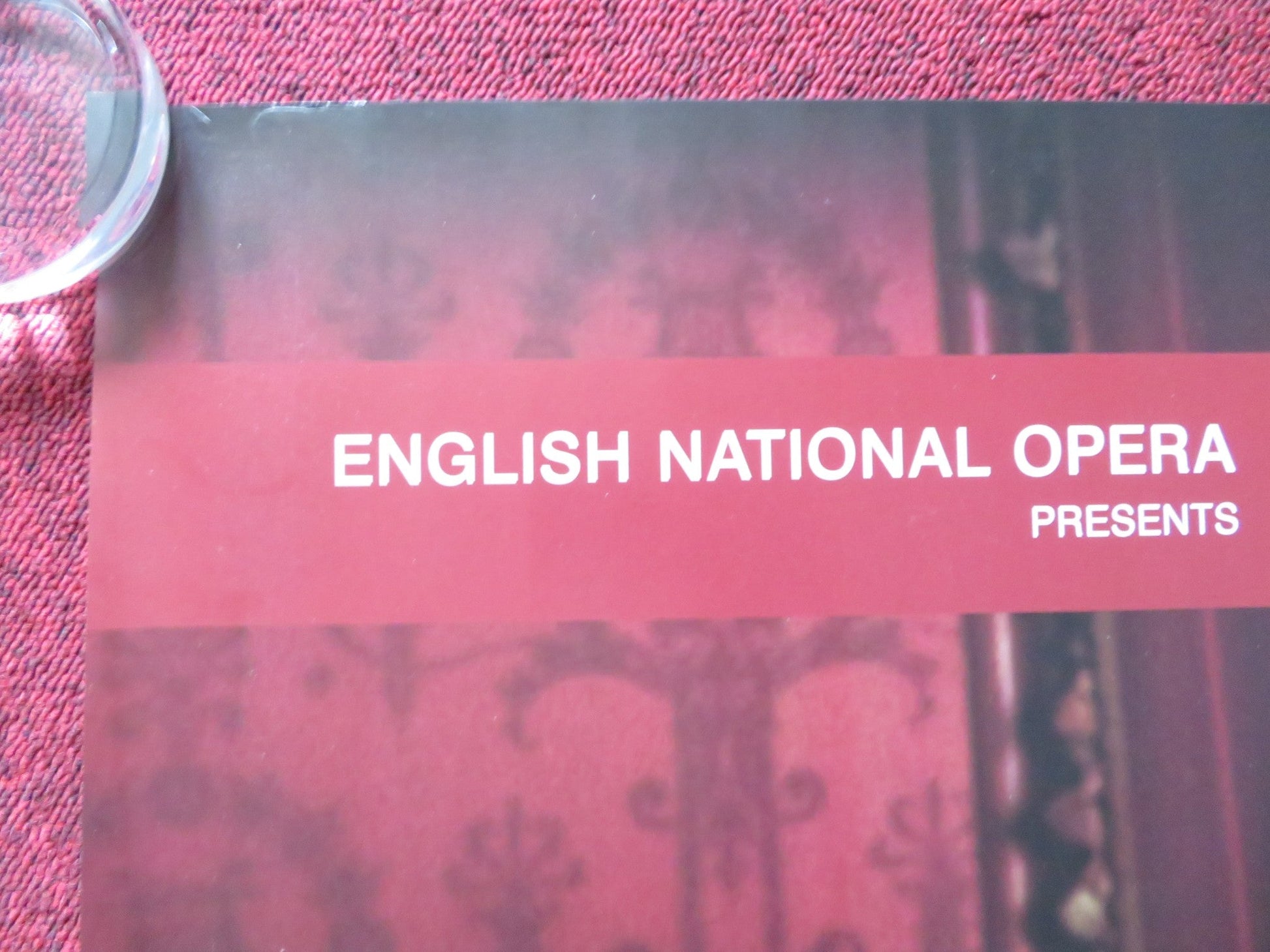 BENVENUTO CELLINI UK QUAD (30"x 40") ROLLED POSTER ENGLISH NATIONAL OPERA 2014 Rendezvous Cinema Movie posters