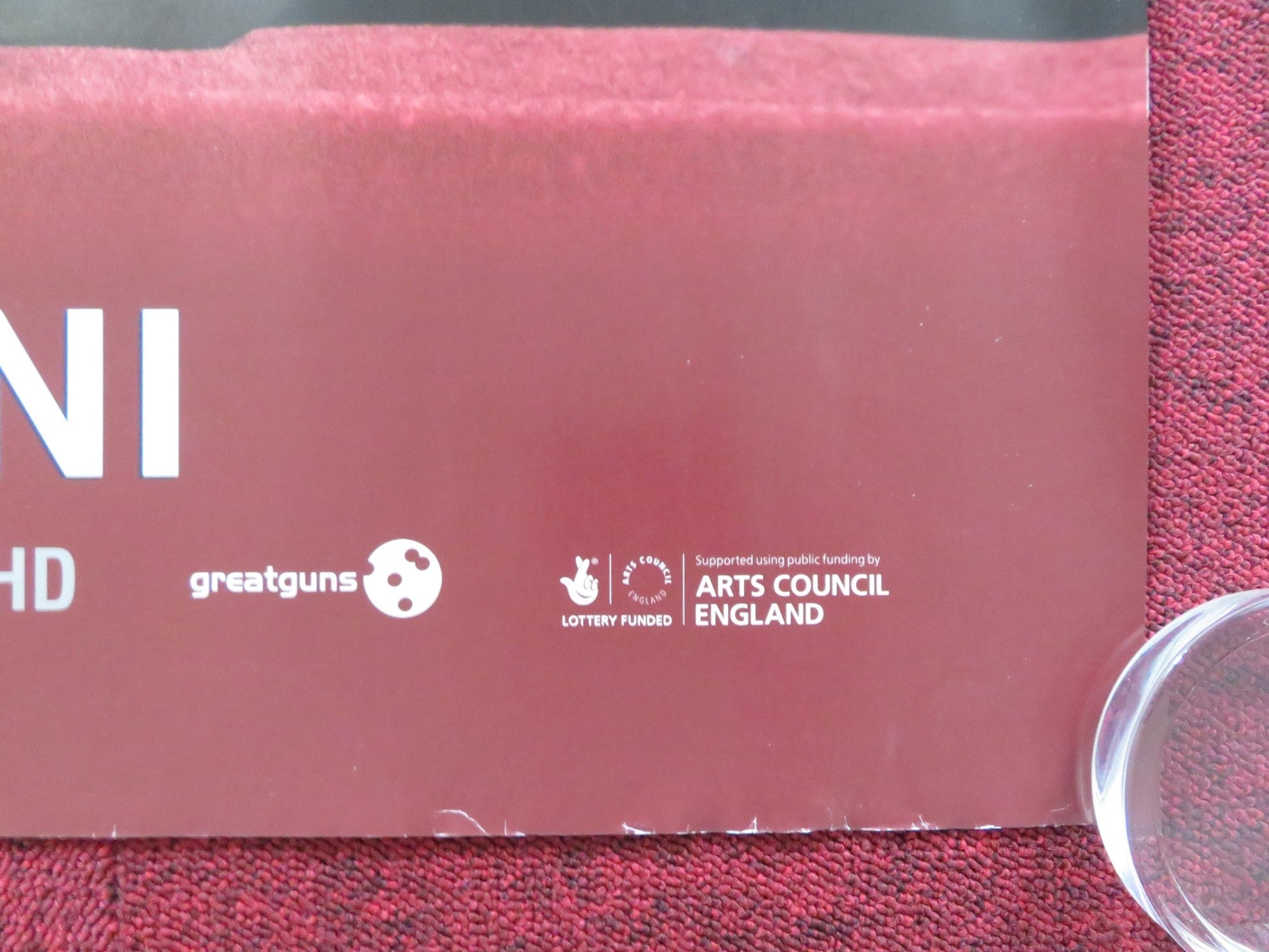 BENVENUTO CELLINI UK QUAD (30"x 40") ROLLED POSTER ENGLISH NATIONAL OPERA 2014 Rendezvous Cinema Movie posters