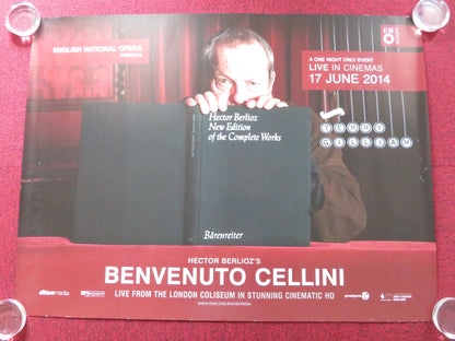 BENVENUTO CELLINI UK QUAD (30"x 40") ROLLED POSTER ENGLISH NATIONAL OPERA 2014 Rendezvous Cinema Movie posters
