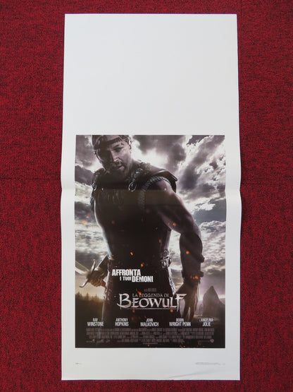 BEOWULF ITALIAN LOCANDINA POSTER RAY WINSTONE ANTHONY HOPKINS 2007 Rendezvous Cinema Movie posters